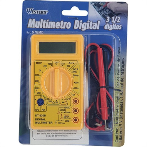 Multimetro Digital Western 978Md Multimetro Digital Western 978Md