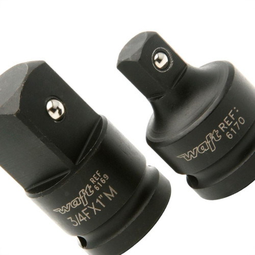 Adaptador Soquete Impacto Waft Cromo Vanadium 3/4 Femea X 1 Macho 6169