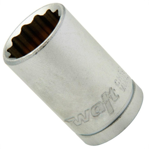 Soquete Waft Encaixe Estriado 1/2'' 12Mm 6055 Soquete Waft Encaixe Estriado 1/2'' 12Mm 6055