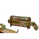 Fecho Chato Prensal Cadeado 2 59Mmx50 - Kit C/12 Fecho Chato Prensal Cadeado 2 59Mmx50 - Kit C/12