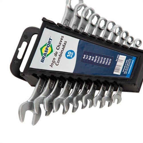 Chave Combinada Brasfort 6A17Mm 10 Pecas 6033 Chave Combinada Brasfort 6A17Mm 10 Pecas 6033