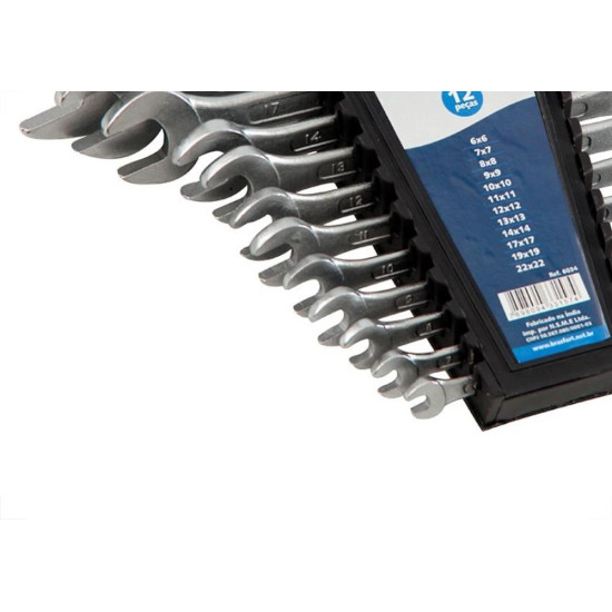 Chave Combinada Brasfort 6A22Mm 12 Pecas 6034 Chave Combinada Brasfort 6A22Mm 12 Pecas 6034