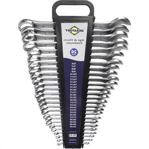 Chave Combinada Brasfort 6A32Mm 26 Pecas 6036 Chave Combinada Brasfort 6A32Mm 26 Pecas 6036