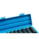 Soquete Waft Impacto Sem Catraca 1/2''Longo Com 09Pecas 6160 Soquete Waft Impacto Sem Catraca 1/2''Longo Com 09Pecas 6160