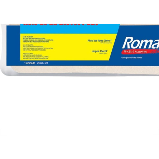 Rolo La Roma Acrilica 23Cm Sem Cabo 280 0 Rolo La Roma Acrilica 23Cm Sem Cabo 280 0