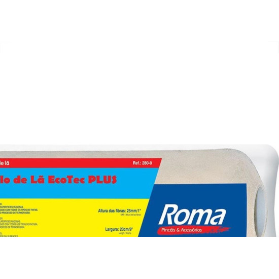 Rolo La Roma Acrilica 23Cm Sem Cabo 280 0 Rolo La Roma Acrilica 23Cm Sem Cabo 280 0