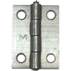 Dobradica Merkel Ferro Bicromatizado 1'' Lf 55 - Kit C/48