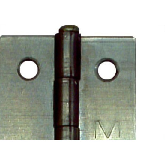 Dobradica Merkel Ferro Bicromatizado 1.1/2'' Lf 55 - Kit C/48