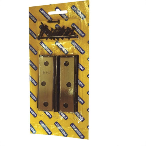 Dobradica Merkel 101 Ferro Latonado Oxidado 3.1/2'' Blister Com 3 Pecas Dobradica Merkel 101 Ferro Latonado Oxidado 3.1/2'' Blister Com 3 Pecas