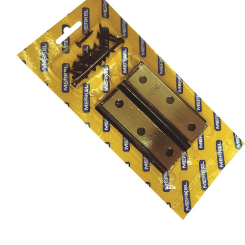 Dobradica Merkel 101 Ferro Latonado Oxidado 3.1/2'' Blister Com 3 Pecas Dobradica Merkel 101 Ferro Latonado Oxidado 3.1/2'' Blister Com 3 Pecas