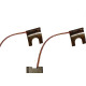 Carvao Furadeira Bosch 1119/1174 2Pecas C160G - Kit C/6 Carvao Furadeira Bosch 1119/1174 2Pecas C160G - Kit C/6