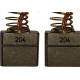 Carvao Esmerilhadeira Makita 9027 Com 2 Pecas C166-Bg - Kit C/6 