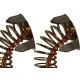 Carvao Esmerilhadeira Makita 9027 Com 2 Pecas C166-Bg - Kit C/6 