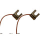 Carvao Furadeira Bosch 1101 Com 2Pecas C159G - Kit C/6 Carvao Furadeira Bosch 1101 Com 2Pecas C159G - Kit C/6