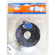 Fecho Contato Adesivo Preto 25X250Cm Rl109 Fecho Contato Adesivo Preto 25X250Cm Rl109