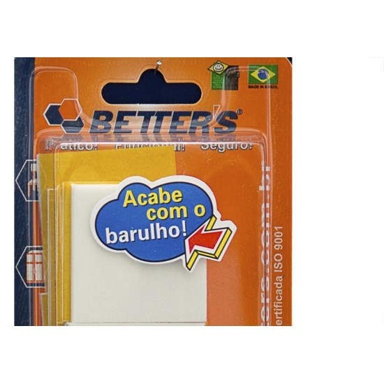 Calco Eva Auto Adesivo Quadrado Branco 40 X 40 X 3Mm 10 Pecas 027 Bribts000071 Calco Eva Auto Adesivo Quadrado Branco 40 X 40 X 3Mm 10 Pecas 027 Bribts000071