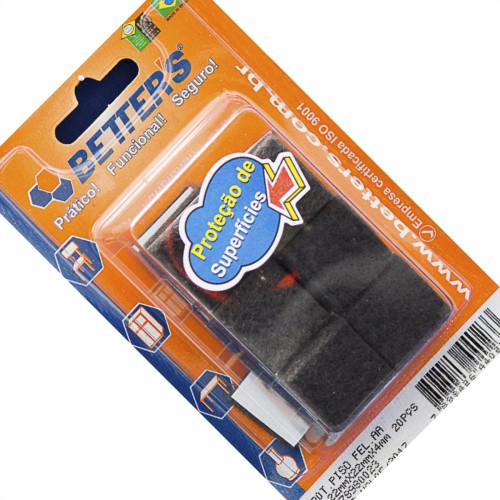 Feltro Aa Better Cinza Quadrado 22X4 20Pecas Bribts000022 Feltro Aa Better Cinza Quadrado 22X4 20Pecas Bribts000022