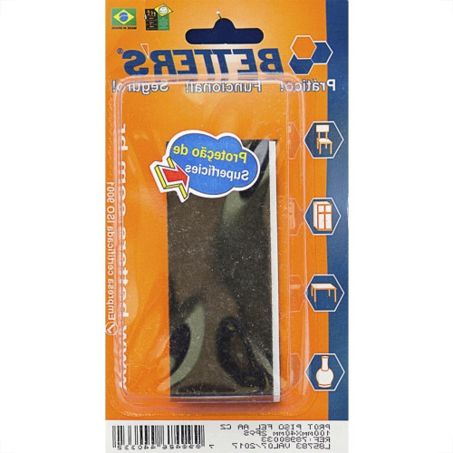 Feltro Aa Better Cinza Reto 100X40X3 2Pecas Bribts000026 Feltro Aa Better Cinza Reto 100X40X3 2Pecas Bribts000026