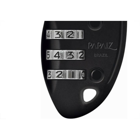 Cadeado Segredo Papaiz Cs23 Preto 
