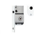 Fechadura Stam 1940 Bico Papagaio Tetra Inox 33808 Fechadura Stam 1940 Bico Papagaio Tetra Inox 33808
