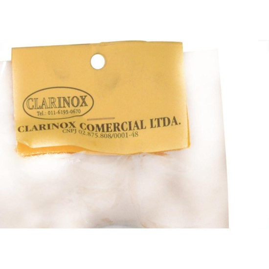 Canopla Torneira Clarinox 1/2X56X08 Com 6 Pecas 90125 Canopla Torneira Clarinox 1/2X56X08 Com 6 Pecas 90125