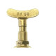 Registro De Pressao Marte 1400 1/2'' Amarelo 6002 Registro De Pressao Marte 1400 1/2'' Amarelo 6002