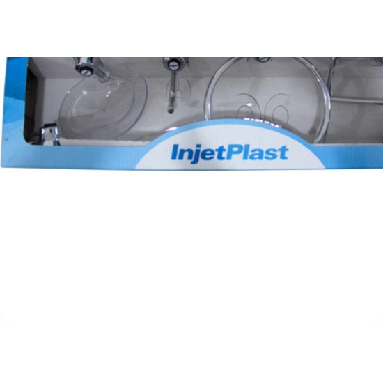 Acessorio Wc Marte/Injet Abs Cristal 5 Pecas 3020 17740 Acessorio Wc Marte/Injet Abs Cristal 5 Pecas 3020 17740