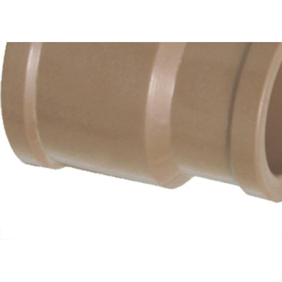 Luva Marrom Krona Liso Liso Reducao 32Mm X25Mm 451 - Kit C/20 