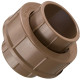 Uniao Marrom Krona Liso Liso 40Mm 477 - Kit C/10 Uniao Marrom Krona Liso Liso 40Mm 477 - Kit C/10