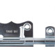Tarjeta Zincada Alianca 1.1/2'' 38Mm 11475 - Kit C/50 
