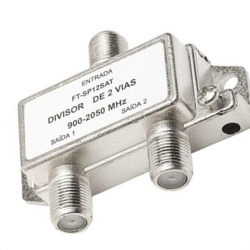 Divisor Blindado Parabolica 2 X 75 Sem Conector 2050 881