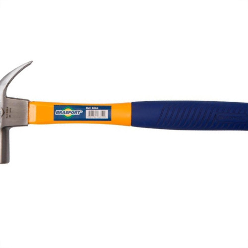 Martelo Unha Brasfort Cabo Fibra Emborrachado 21Mm 8064 Martelo Unha Brasfort Cabo Fibra Emborrachado 21Mm 8064