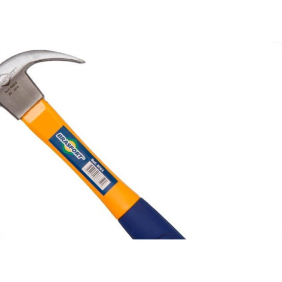 Martelo Unha Brasfort Cabo Fibra Emborrachado 21Mm 8064 Martelo Unha Brasfort Cabo Fibra Emborrachado 21Mm 8064