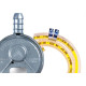 Regulador Gas Alianca Pequeno 505 Com Mangueira 61777 Regulador Gas Alianca Pequeno 505 Com Mangueira 61777