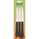 Faca Tramontina Churrasco Cabo Plastico Leme 3 Pecas Preta Faca Tramontina Churrasco Cabo Plastico Leme 3 Pecas Preta