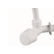 Torneira Abs Bica Movel Parede Herc Branca C50 2750 Torneira Abs Bica Movel Parede Herc Branca C50 2750
