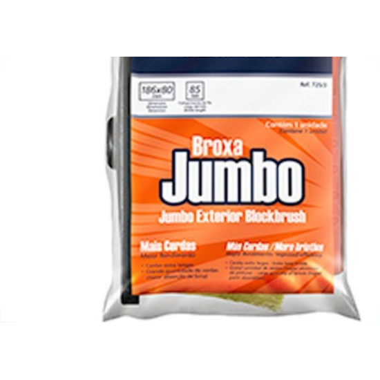 Broxa Retangular Atlas Jumbo 186X80 725/3 - Kit C/12 