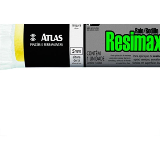 Rolo La Atlas Sintetico ''Resimax'' 23Cm Sem Cabo 339/5A