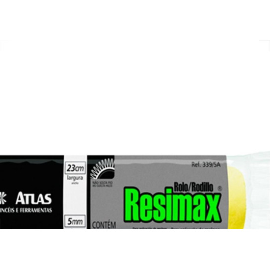 Rolo La Atlas Sintetico ''Resimax'' 23Cm Sem Cabo 339/5A