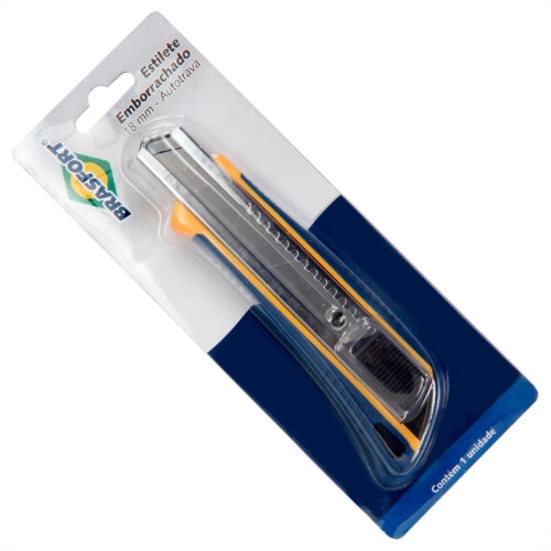 Estilete Brasfort Reforcado 18Mm 8088 Estilete Brasfort Reforcado 18Mm 8088