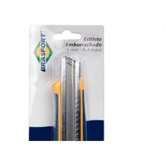 Estilete Brasfort Reforcado 18Mm 8088 Estilete Brasfort Reforcado 18Mm 8088