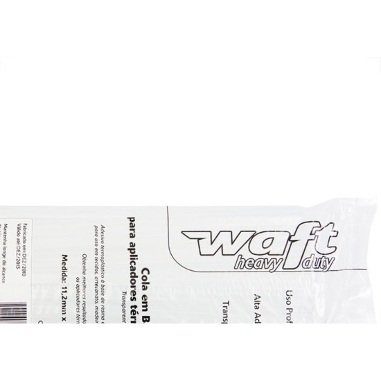 Refil Silicone Pistola Waft 1/2X30 1Kg Incolor 6201 Refil Silicone Pistola Waft 1/2X30 1Kg Incolor 6201