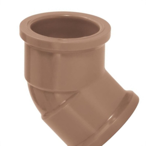 Cotovelo Marrom Amanco Liso/Liso 45''X 75Mm 10009/11647 Cotovelo Marrom Amanco Liso/Liso 45''X 75Mm 10009/11647