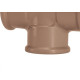 Tee Marrom Amanco Liso/Liso/Liso 75Mm 10012/11840 - Kit C/5 Tee Marrom Amanco Liso/Liso/Liso 75Mm 10012/11840 - Kit C/5