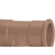 Tee Marrom Amanco Liso/Liso/Liso 75Mm 10012/11840 - Kit C/5 Tee Marrom Amanco Liso/Liso/Liso 75Mm 10012/11840 - Kit C/5
