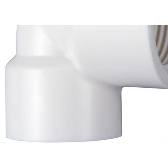 Cotovelo Branco Krona Reducao Rosca Rosca 3/4X1/2 262 - Kit C/20 