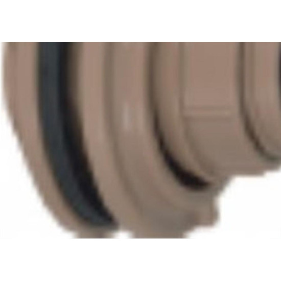 Adaptador Marrom Amanco Com Flange 75X2.1/2 92723 Adaptador Marrom Amanco Com Flange 75X2.1/2 92723