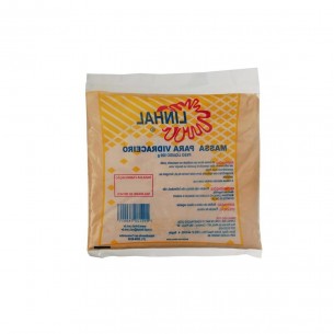 Massa Vidraceiro Linhal Pacote Com 500Gr 20012 - Kit C/12 