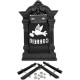 Caixa Carta Power Plastica ''Pombo''Colonial Preto 024-1-Preta
