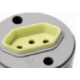 Tomada Externa Perlex 2 Polos +Terra 10A Redonda Cinza 811 Tomada Externa Perlex 2 Polos +Terra 10A Redonda Cinza 811